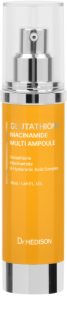 Dr. HEDISON Glutathione Niacinamide Multi Ampoule sérum proti stárnutí pleti pro rozjasnění a hydrataci 50 ml