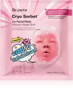 Dr. Jart+ Cryo Sorbet Icy Facial Mask masca hidratanta cu efect racoritor 3.06 g