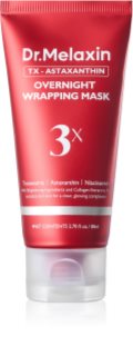 Dr. Melaxin TX Astaxanthin Overnight Wrapping Mask soothing night mask to even out skin tone 80 ml