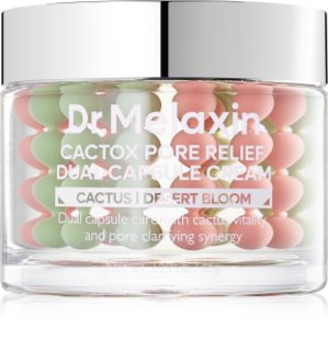 Dr. Melaxin Cactox Pore Relief Dual Capsule Cream hydratačný krém pre vyhladenie pleti a minimalizáciu pórov 65 g