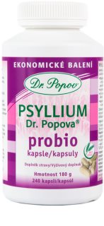 Dr. Popov Psyllium PROBIO kapsle s probiotiky
