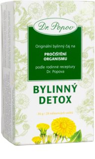 Dr. Popov Bylinný detox bylinný čaj na očistu organizmu 30 g