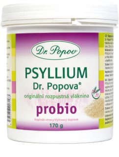 Dr. Popov Psyllium probio vláknina na podporu trávenia 170 g