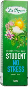 Dr. Popov Originální bylinné kapky Študent No stress bylinné kvapky na podporu duševnej rovnováhy 50 ml