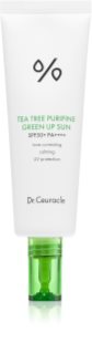 Dr.Ceuracle Tea Tree Purifine Green Up Sun toning protective cream against redness SPF 50+ 50 ml