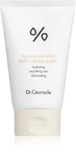 Dr.Ceuracle Ganghwa Rice Deep Cream Mask rozjasňující noční maska s hydratačním účinkem 120 ml