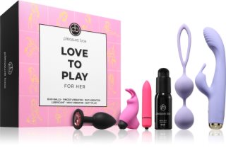 Dream Toys Pleasure Box Love To Play erotisko palīgierīču komplekts