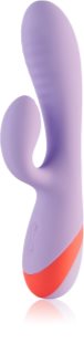 Dream Toys Love Signal Twin Toned Duo kliitori stimulaatoriga vibraator 19 cm