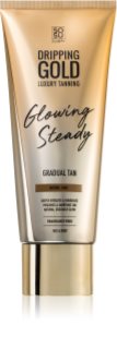 Dripping Gold Glowing Steady crema autoabbronzante per un'abbronzatura graduale