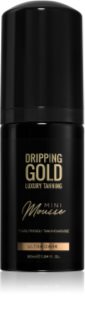 Dripping Gold Luxury Tanning Mini Mousse self-tanning mousse for the face and body