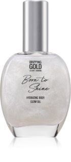 Dripping Gold Born To Shine huile pailletée corps
