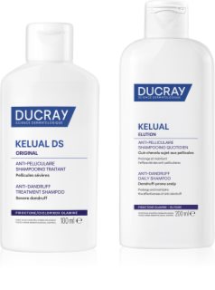 Ducray Kelual DS ensemble pour dermatite séborrhéique et états pelliculaires sévères
