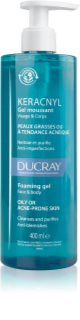 Ducray Keracnyl Foaming gel Rensende skum gel Til fedtet hud med tendens til akne
