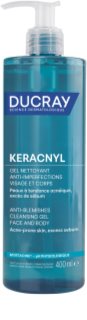 Ducray Keracnyl Foaming gel gel detergente in schiuma per pelli grasse con tendenza all'acne