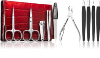 DuKaS Premium Line Solingen 252 Manicure Set + sleeve Burgundy