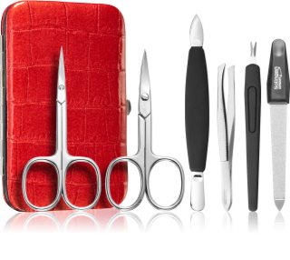 DuKaS Premium Line Solingen 126 Manicure Set Red