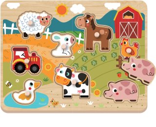 2Kids Toys Puzzle puzle Farm 18m+ 9 gab.