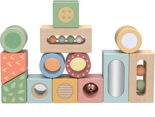 2Kids Toys Sensory Blocks kauliņi 18m+ 14 gab.