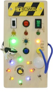 2Kids Toys LED Busy Board attīstoša rotaļlieta 10m+ 1 gab.