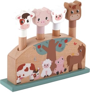 2Kids Toys Pop-up Toy Farm attīstoša rotaļlieta 12m+ 1 gab.
