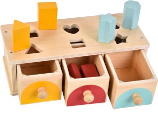 2Kids Toys Shape Sorting Box attīstoša rotaļlieta 12m+ 10 gab.