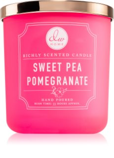 DW Home Signature Sweet Pea Pomegranate duftlys