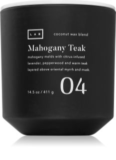 DW Home Lab Mahogany Teak vela perfumada 411 g