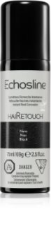 Echosline Hairetouch Hairtouch spray instantané effaceur de racines teinte Black 75 ml