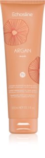 Echosline Argan mask vyživujúca maska pre hladké a žiarivé vlasy s arganovým olejom