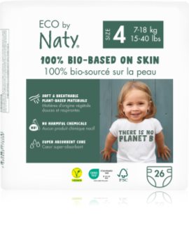 ECO by Naty Nappies Maxi Size 4 jednorazové EKO plienky 7-18 kg 26 ks