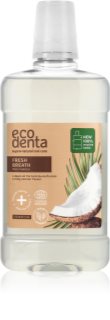 Ecodenta Cosmos Organic Minty Coconut bain de bouche saveur Coconut, Aloe Vera, Pepermint 500 ml