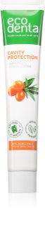 Ecodenta Cavity Protection osvěžující zubní pasta proti zubnímu kameni s rakytníkem 75 ml