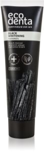 Ecodenta Expert Black Orange Whitening černá bělicí zubní pasta bez fluoridu příchuť Orange 100 ml