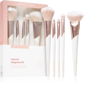 EcoTools Luxe Collection Natural Elegance Brush Set for the perfect look 5 pc