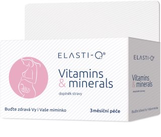 Elasti-Q Vitamins & Minerals tablety pro těhotné a kojící ženy
