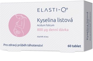 Elasti-Q Kyselina listová 800 μg tablety s kyselinou listovou