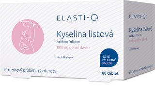 Elasti-Q Kyselina listová 800 μg tablety s kyselinou listovou