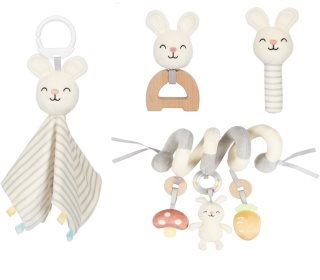 eliNeli Gift Set 4 in 1 dárková sada pro miminka Bunny 1 ks