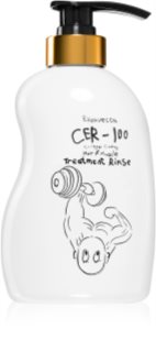 Elizavecca Cer-100 Collagen Coating Hair Muscle après-shampoing régénérateur en profondeur pour cheveux abîmés et fragiles 500 ml