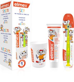 Elmex Kids Set Set für die Zähne für Kinder