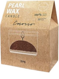 Emocio Pearl wax Red candle 350 g