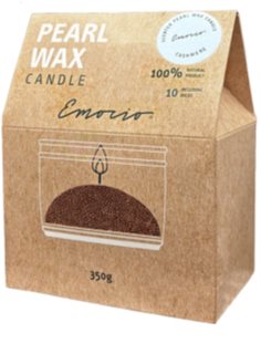 Emocio Pearl wax Cashmere Red tuoksukynttilä 350 g