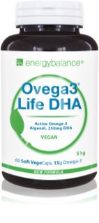 EnergyBalance Ovega3 DHA Algenöl Kapseln mit essenziellen Fettsäuren 60 KAP