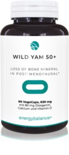 EnergyBalance Wild Yam 50+ Nahrungsergänzungsmittel mit Vitamin D 90 KAP