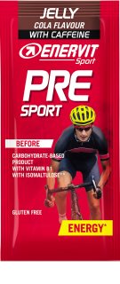 ENERVIT Pre Sport Caffeine energetické želé příchuť Cola 45 g