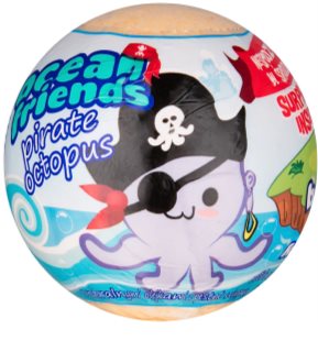 EP Line Ocean Friends šumivá koule do koupele s figurkou 140 g