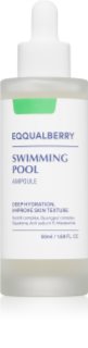 EQQUALBERRY Swimming Pool Ampoule Intenzíven hidratáló szérum nyugtató hatással 50 ml