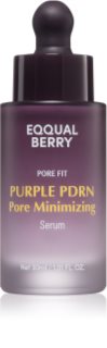 EQQUALBERRY Purple PDRN Pore Minimizing Serum sérum pre redukciu rozšírených pórov pre rozjasnenie a hydratáciu 30 ml