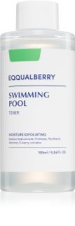 EQQUALBERRY Swimming Pool Toner Feuchtigkeitstonikum mit Peeling-Effekt