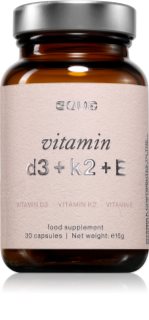 Equa Vitamin D3 + K2 + E kapsle pro podporu normální činnosti imunitního systému a k udržení normálního stavu kostí 30 cps